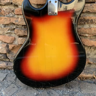 Harmond DeLuxe Bartolini 60’s Sunburst Vintage Guitar Made in Italy image 10