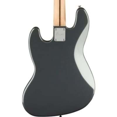 Squier AFFINITY SERIES JAZZ BASS (Charcoal Frost Metallic) image 2
