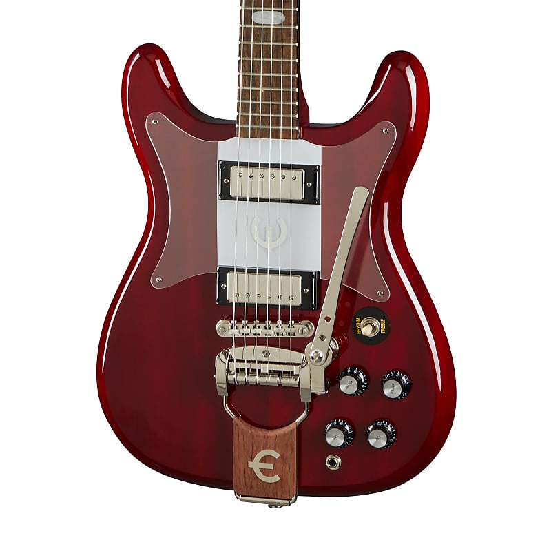 Epiphone Crestwood Custom Electric Guitar, Cherry | Reverb