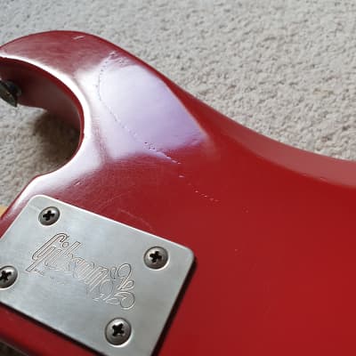 Gibson Victory Standard Bass 1981 - 1985 - Candy Apple Red image 10