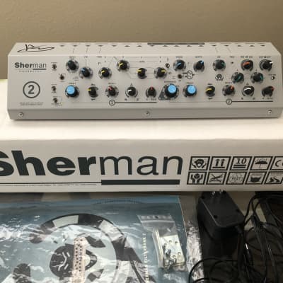 Sherman Filterbank 2 Analog Dual Filter and Distortion Processor 2020 Latest Rev with Feedback image 2