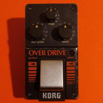 Korg OVD-1 OverDrive made in Japan w/box - JRC4558DV opamp | Reverb