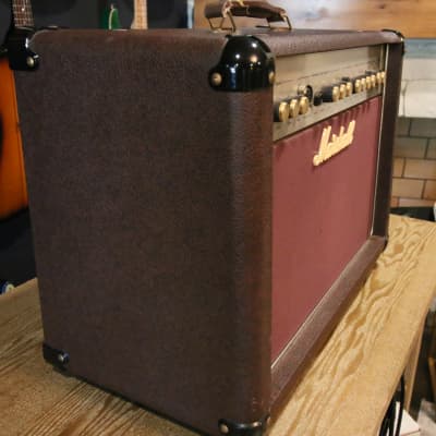 Marshall Acoustic Soloist AS50R 2-Channel 50-Watt 2x8" Acoustic Guitar Combo 2000s - Brown image 2