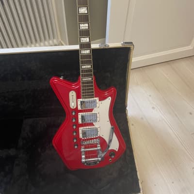 Eastwood Airline '59 3P DLX with Pau Ferro Fretboard 2019 - Red for sale