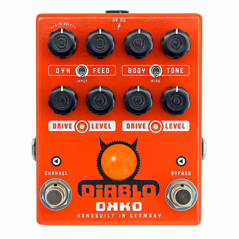 OKKO Diablo エフェクター OKKO | DiABLO | オーバードライブ | 製品情報