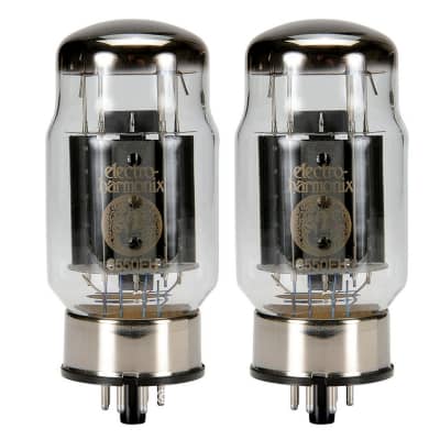 ジャンク 2A3GOLD directly heated powertriode New Matched Pair Electro-Harmonix 2A3 Gold Grid Directly