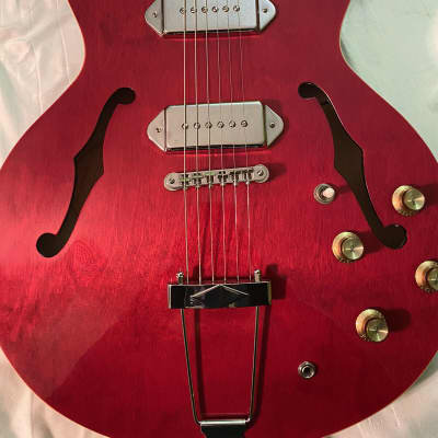 Epiphone Casino Custom Shop Limited Edition Cherry Red | Reverb