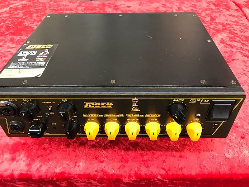 Markbass MBH110023 Little Mark Tube 800-Watt Bass Head