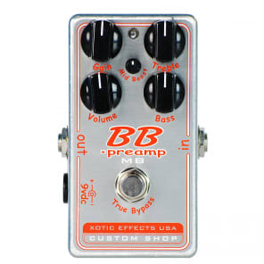 【販売終了】XOTIC  BB Preamp MB　カスタムショップ 販売終了】XOTIC BB Preamp MB カスタムショップ 販売終了