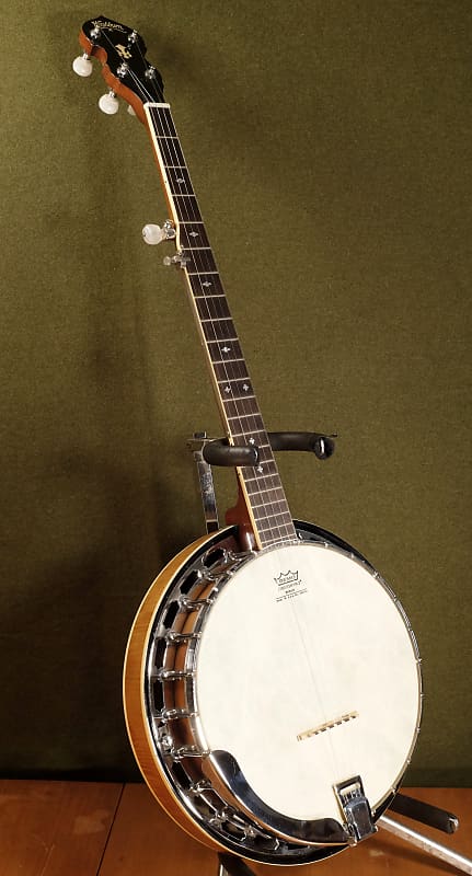 Washburn B-14 Resonator 5-String Banjo 90's, Near Mint, | Reverb