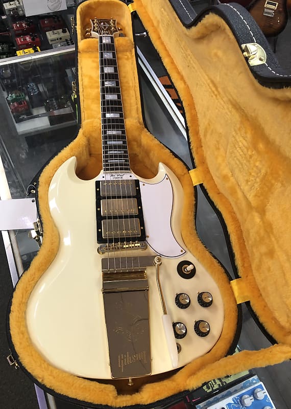 Gibson SG Custom Shop 1963 LP Custom with Hardshell Case & Original Box image 1