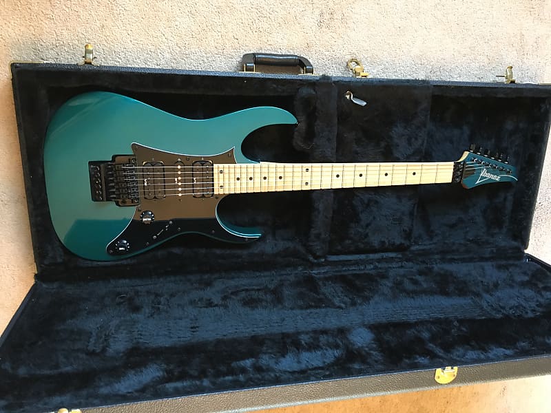 MINT Vintage Original 1990 Ibanez RG550 Laser Blue jem usa