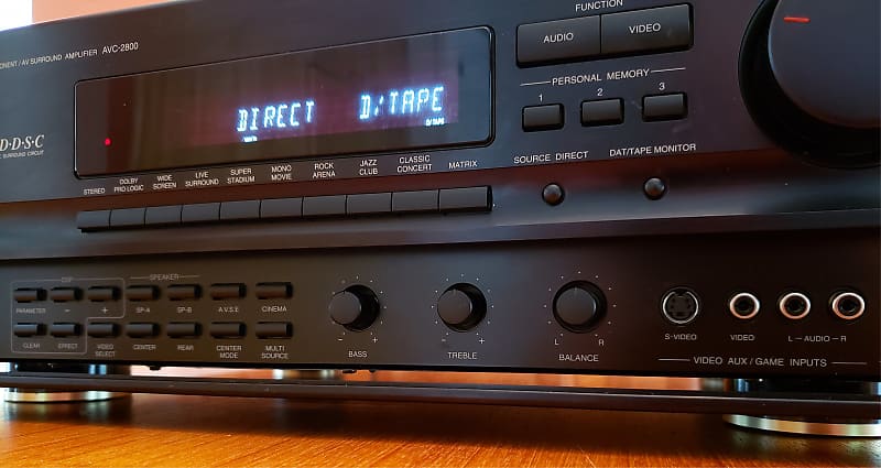 Denon AVC-2800 Integrated Amplifier 85 Watts Per Channel