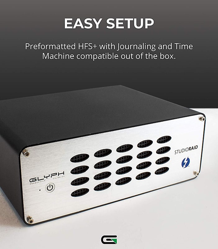 Glyph Studio RAID Thunderbolt 2 SRTB16000 16TB External Hard Drive