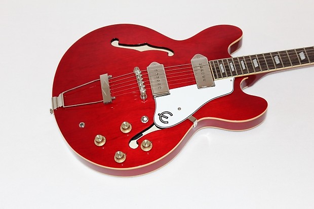 【状態良好】Epiphone CASINO 2010 チェリーレッド　セミアコ 状態良好】Epiphone CASINO 2010 チェリーレッド セミアコ 状態