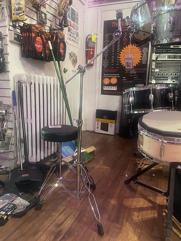 Sound Percussion Cymbal Stand w/ Boom Reverb