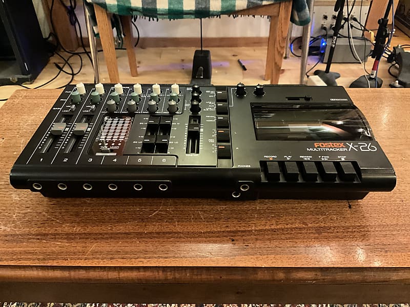 Fostex X26 Multitrack Cassette Recorder 4 Track Reverb