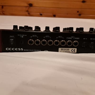 Access Virus A Desktop l Synthesizer 2000s - Black / Red image 5