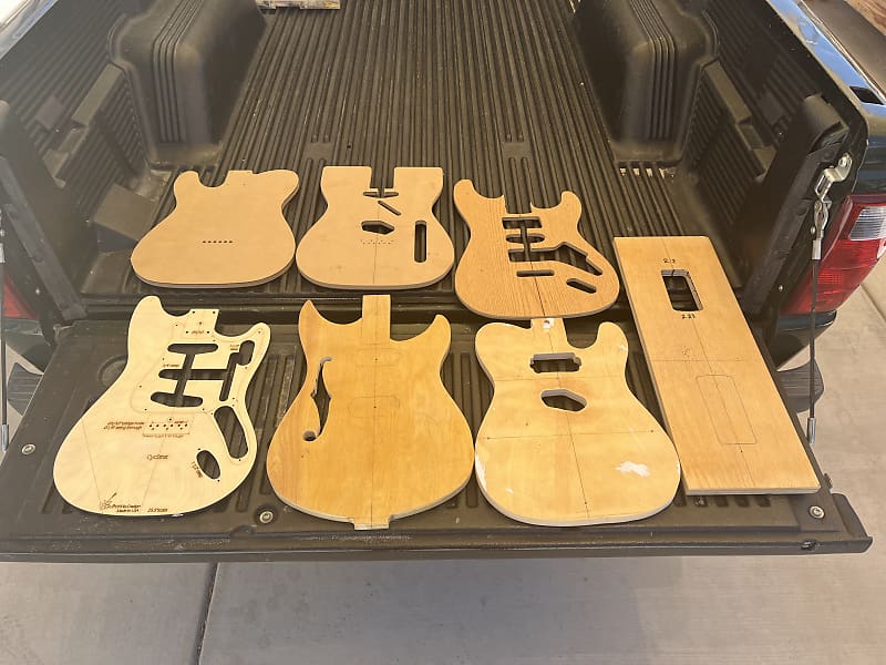 Electric Guitar Routing Templates Reverb