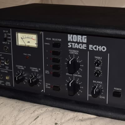Korg SE-500 Stage Echo Tape Delay 1970s - Black image 3