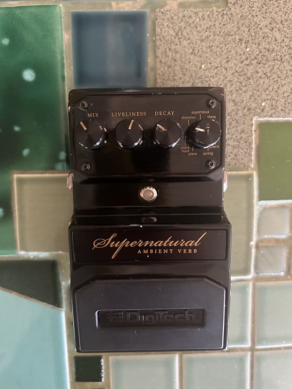 ギター DigiTech Supernatural Ambient Reverb DigiTech Supernatural Ambient Stereo Reverb | Sweetwater