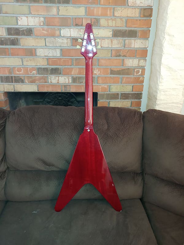 ギター ESP Navigator Custom Order Flying V 1980s ESP Navigator Custom Flying V N-FV Sparkle Purple