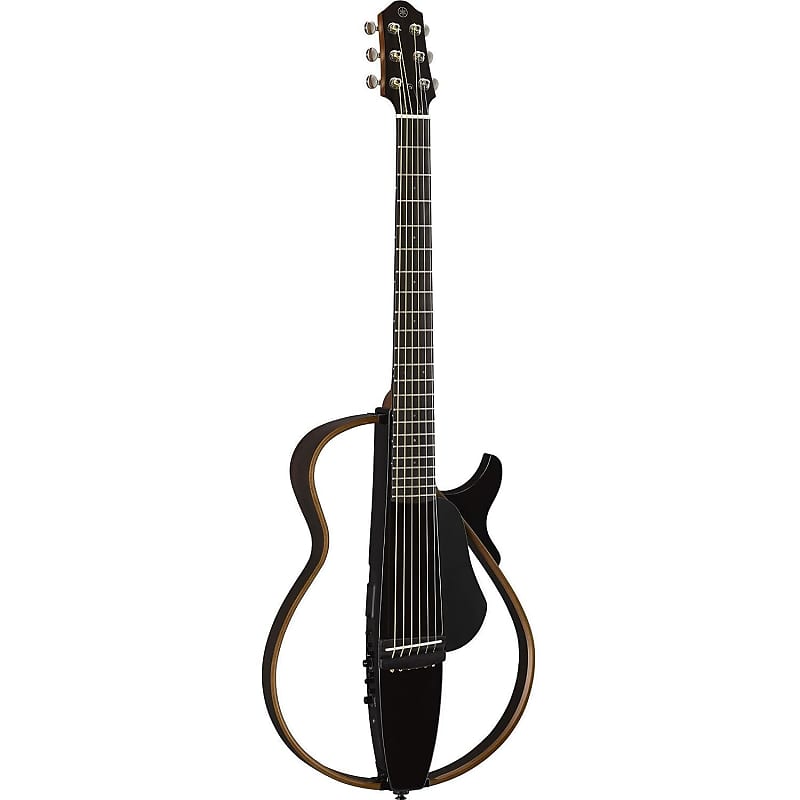 Yamaha SLG200S 6-Steel String Silent Guitar (Right-Handed, Translucent Black) image 1