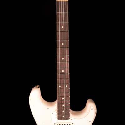 Fender Custom Shop Limited Edition 1959 Stratocaster Relic Super Faded Aged Shell Pink image 11