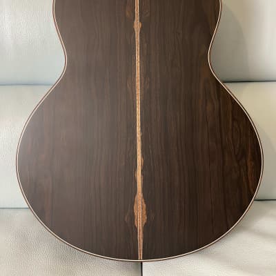 Hsienmo 38' S50  Solid Sequoia Sinker Top Solid Ziricote back&sides with hardcase (SOLD) image 2