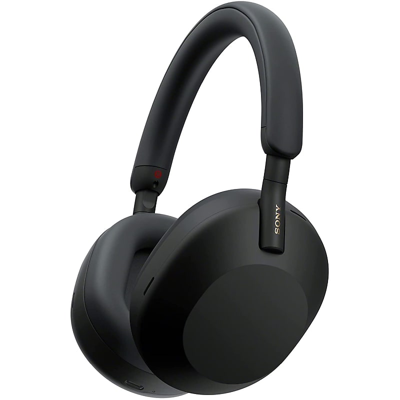 Sony WH-1000XM5 Wireless Industry Leading Noise Canceling Headphones, Black image 1
