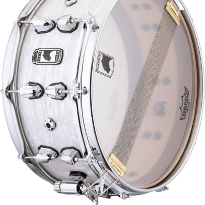 Mapex Black Panther Heritage 14"x6" Snare - White Strata image 3