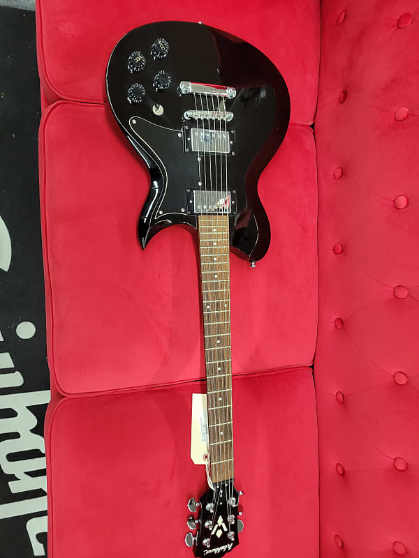 Washburn WI-64 Single Cut Black | Reverb Washburn WI-64 Single Cut Black | Reverb