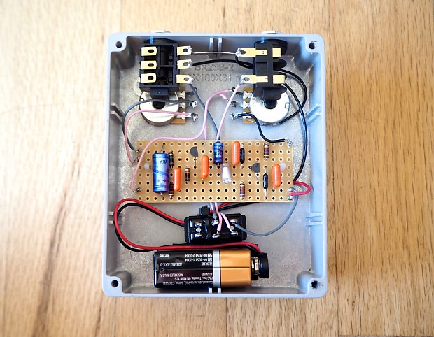 D*A*M Greasebox GB-83 Silicone Fuzz Boutique Guitar Effect Pedal