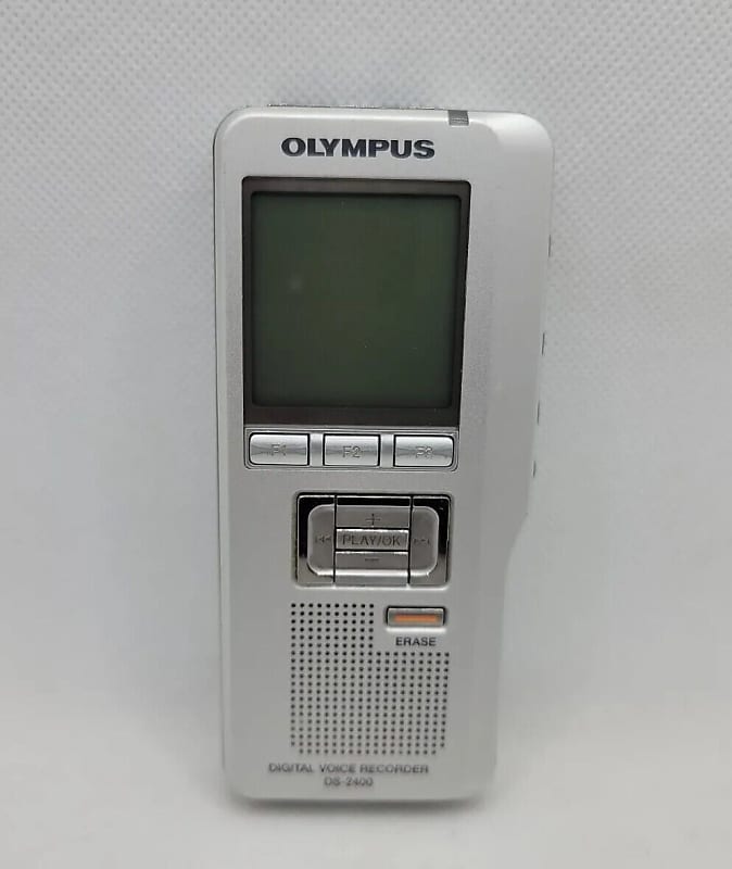Olympus DS2400 Digital Voice Recorder Fully Tested and Reverb
