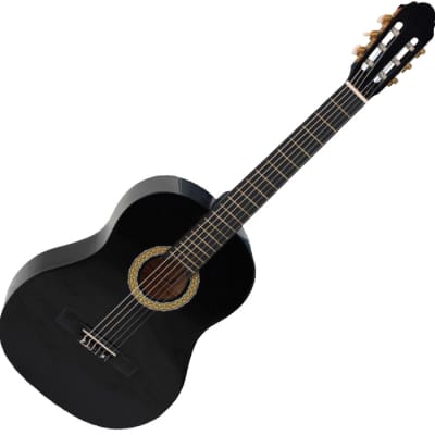 Toledo Primera 4/4-BK guitarra clasica negra for sale
