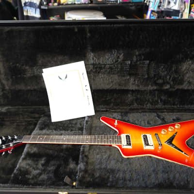Dean USA Time Capsule ML - Trans Cherry Sunburst 6-String Electric Guitar w/ Hard Case (2023) image 3