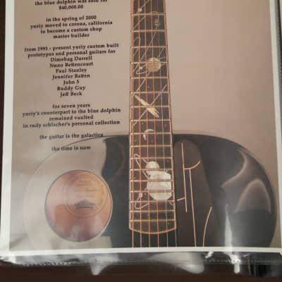 Washburn Yuriy Shishkov Custom Masterpiece Archtop Acoustic Guitar image 17