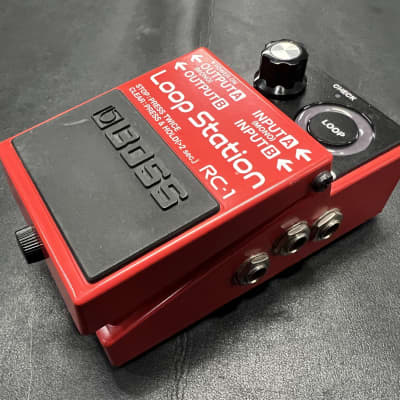 Boss RC-1 Loop Station Looper Pedal  - Red- Great shape! #1 image 4