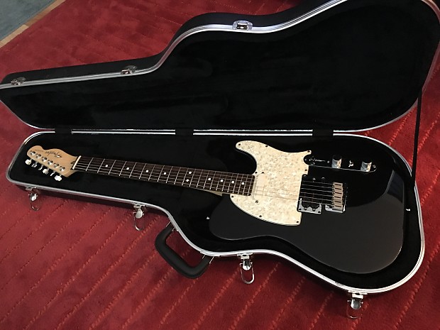 Fender Telecaster Plus 1995 Black with Pearl Pickguard | Reverb