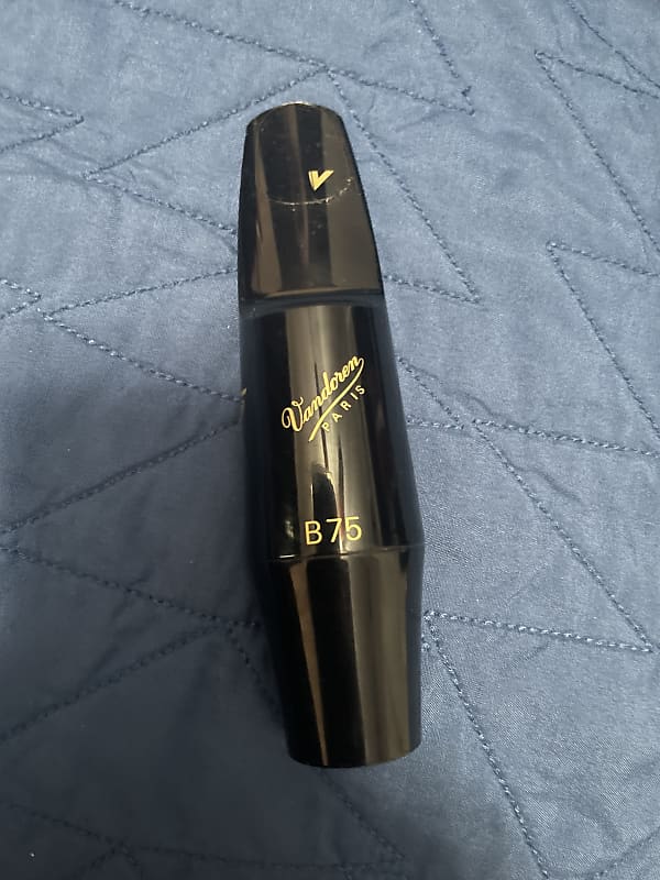 Vandoren V5 B75 Hard rubber Bari mouthpiece Reverb