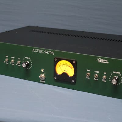 Vintage 1965 Altec 1566 Tube Mic Preamp w/ Transformer In/Out 1567 | Reverb