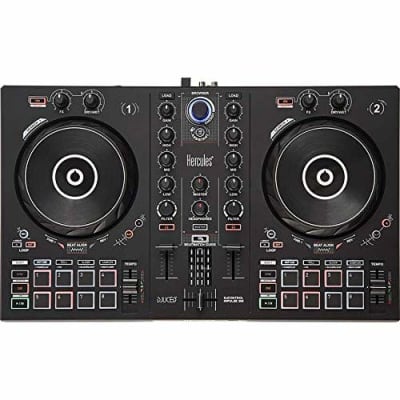 Hercules DJ 2 Control Inpulse 300, DJ Controller with /8" Stereo Mini to Dual RCA Y-Cable (6') Bundle image 3