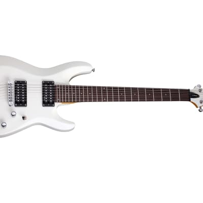 Schecter C-7 Deluxe Satin White #438 image 2