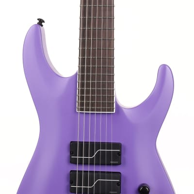 ESP LTD Stephen Carpenter Signature 7-String SC-607 Baritone Purple Satin image 6