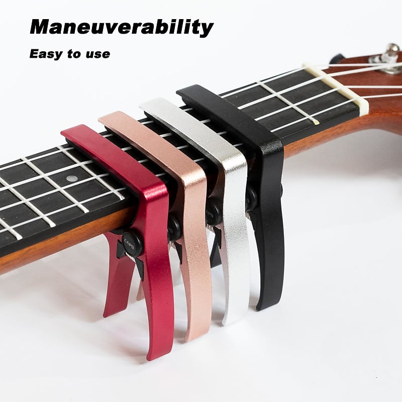 Ukulele Capo For 4 String Guitar And Mandolin, Mini Size