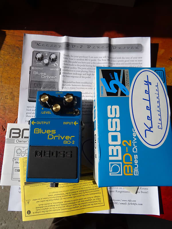 John Mayer's Boss Blues Driver BD-2 (Keeley Phat mod