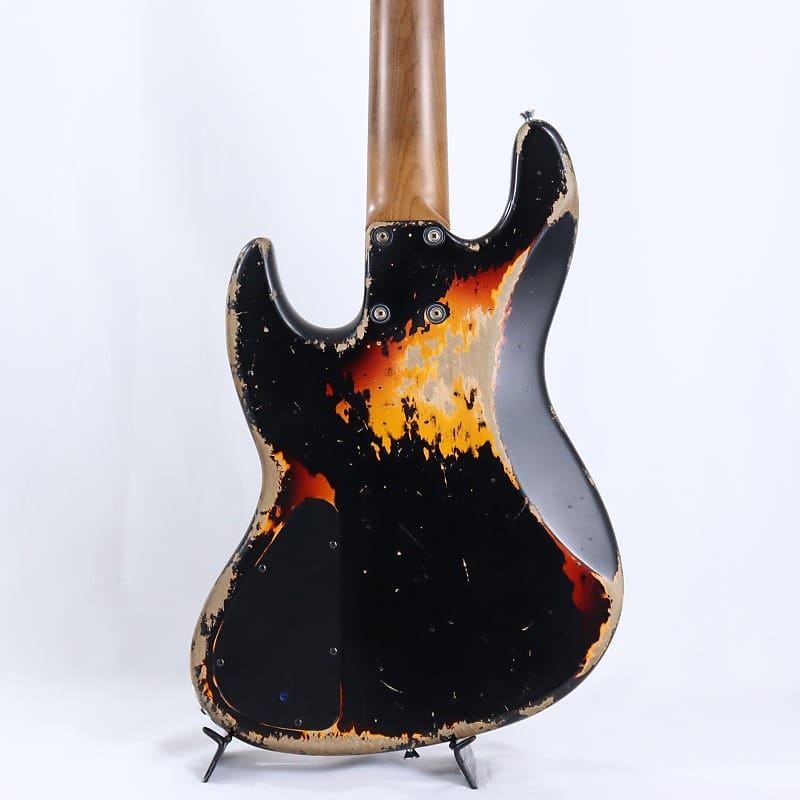 Xotic XJ-1T 5st Multi-layer Heavy Aged/Black Over 3 Tone Sunbrst