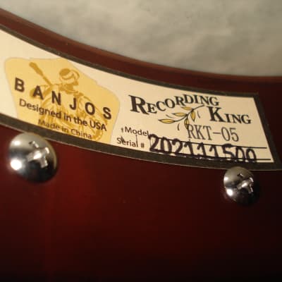 Brand New Recording King RKT-05 Banjos image 4