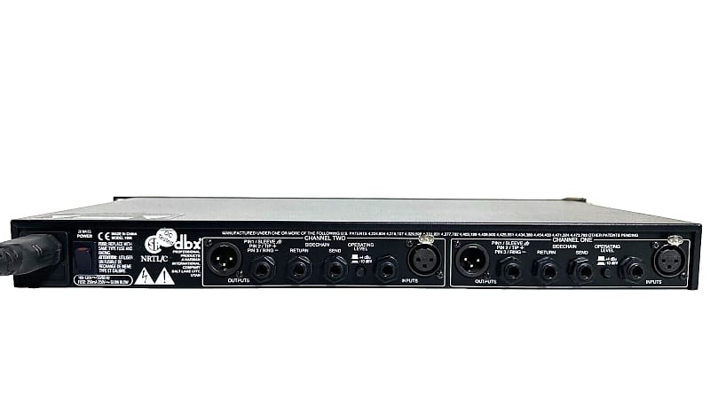 dbx 1066 Dual-Channel Compressor / Limiter / Gate | Reverb