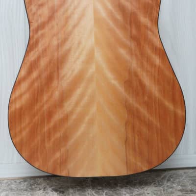 Garrison Flamed Birch Acoustic Guitar Natural - W/Setup & Case image 4